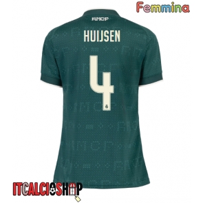 Real Madrid Dean Huijsen #4 Seconda Maglia Femmina 2026-27 Manica Corta